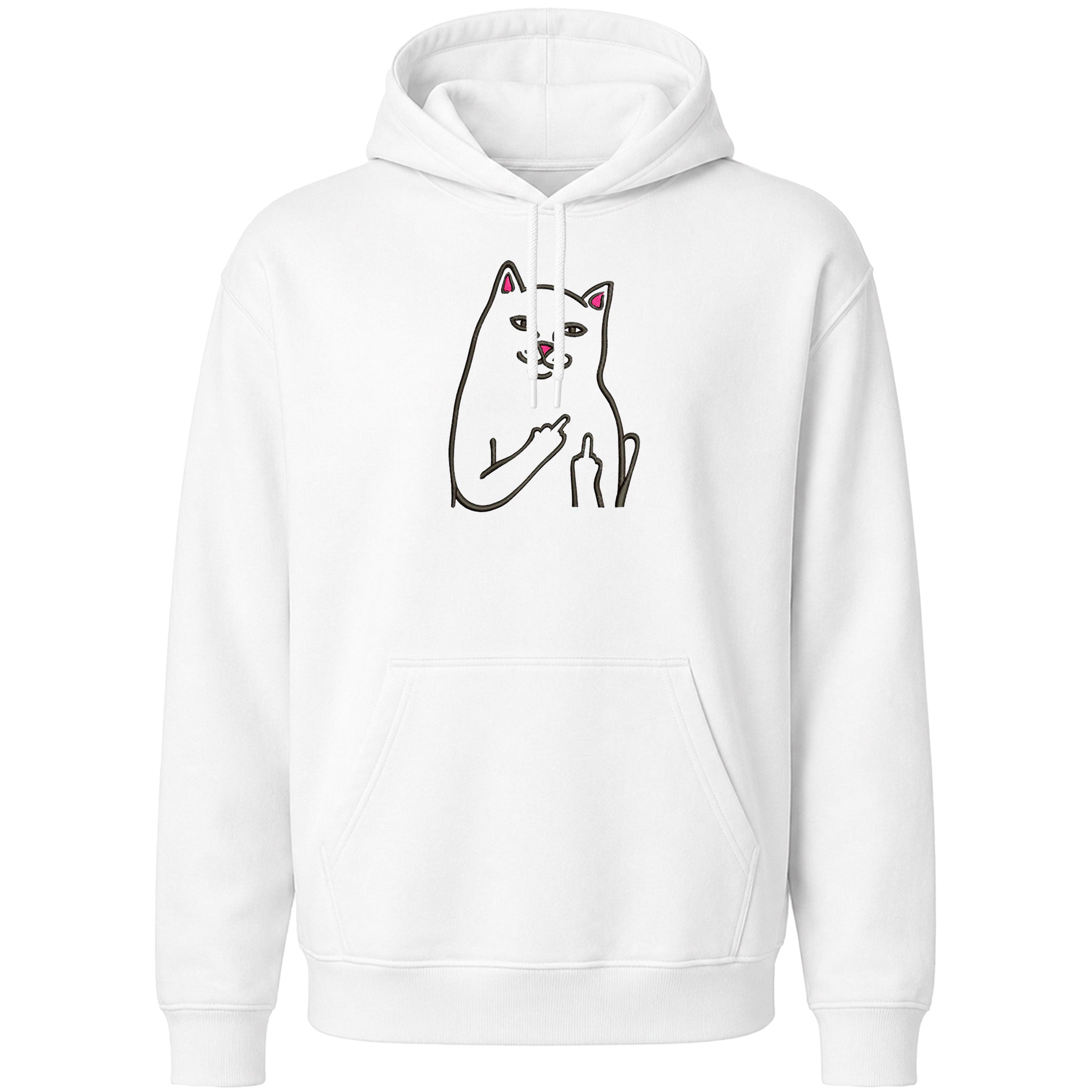 DISEÑO BORDADO GATO SACANDO DEDO