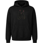 DISEÑO BORDADO GATO SACANDO DEDO