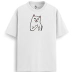 DISEÑO BORDADO GATO SACANDO DEDO