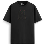 DISEÑO BORDADO GATO SACANDO DEDO