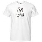 DISEÑO BORDADO GATO SACANDO DEDO
