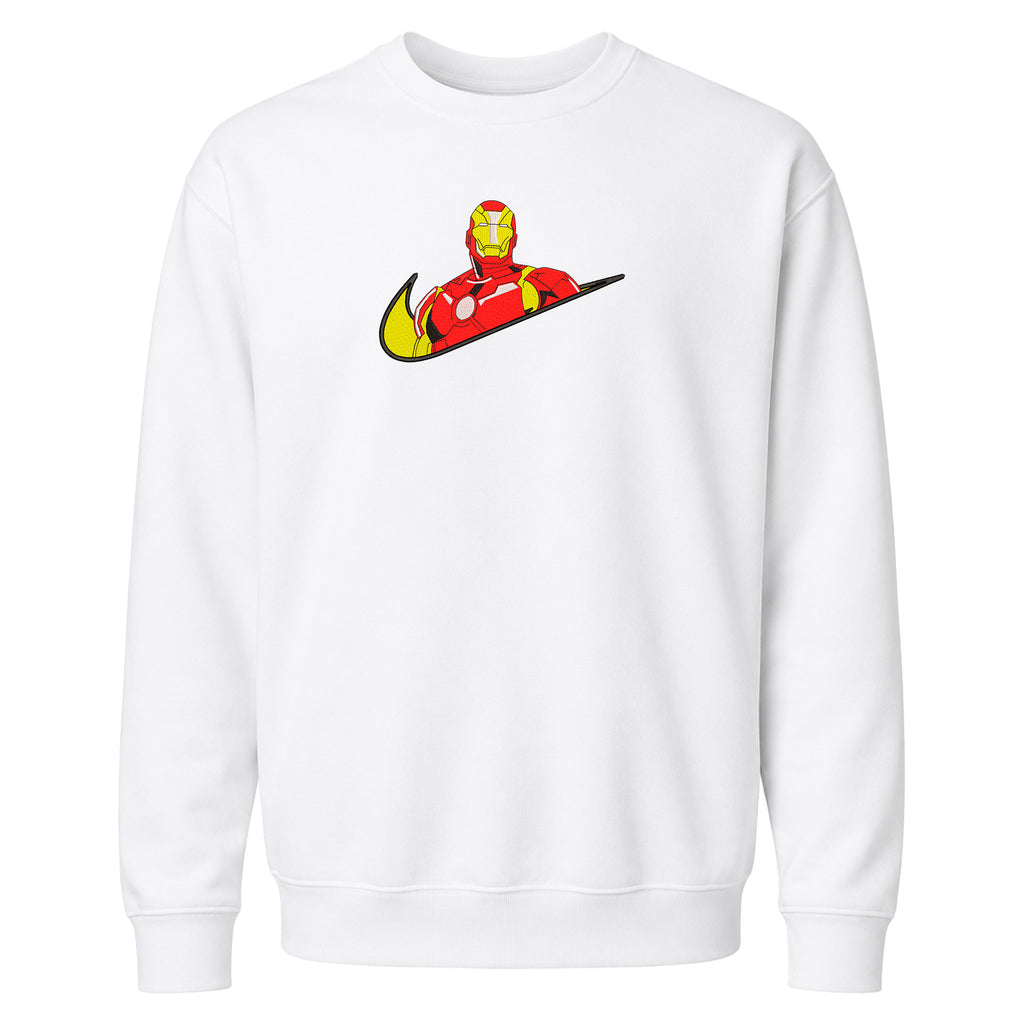 DISEÑO BORDADO IRON MAN SWOOSH
