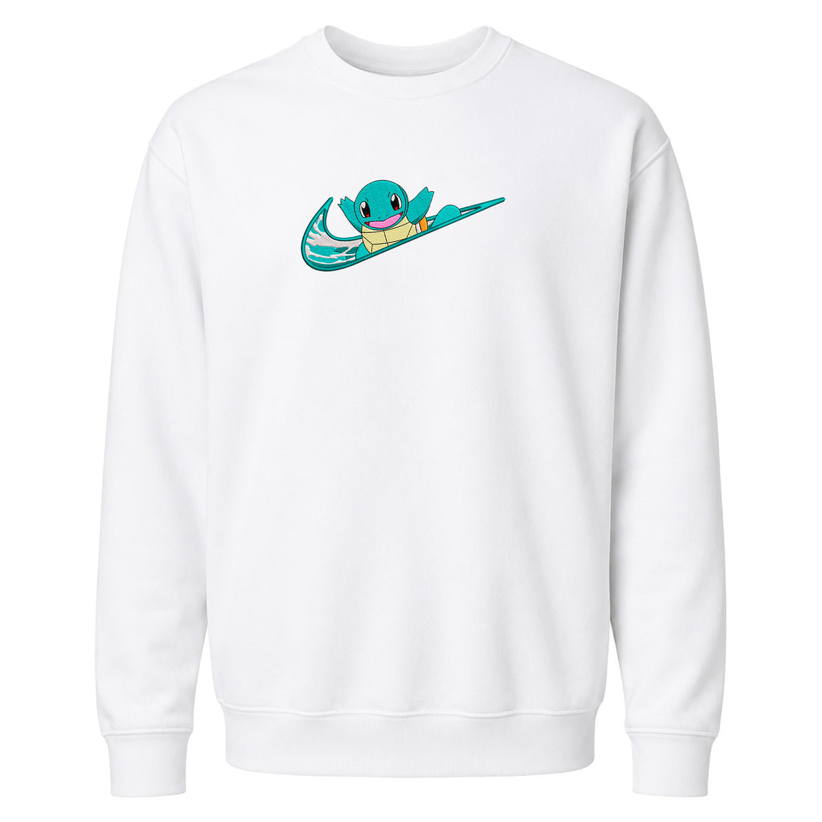 DISEÑO BORDADO SQUIRTLE SWOOSH
