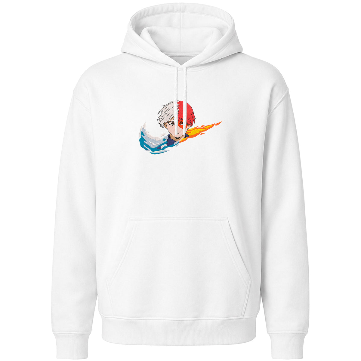 DISEÑO BORDADO TODOROKI LOGO