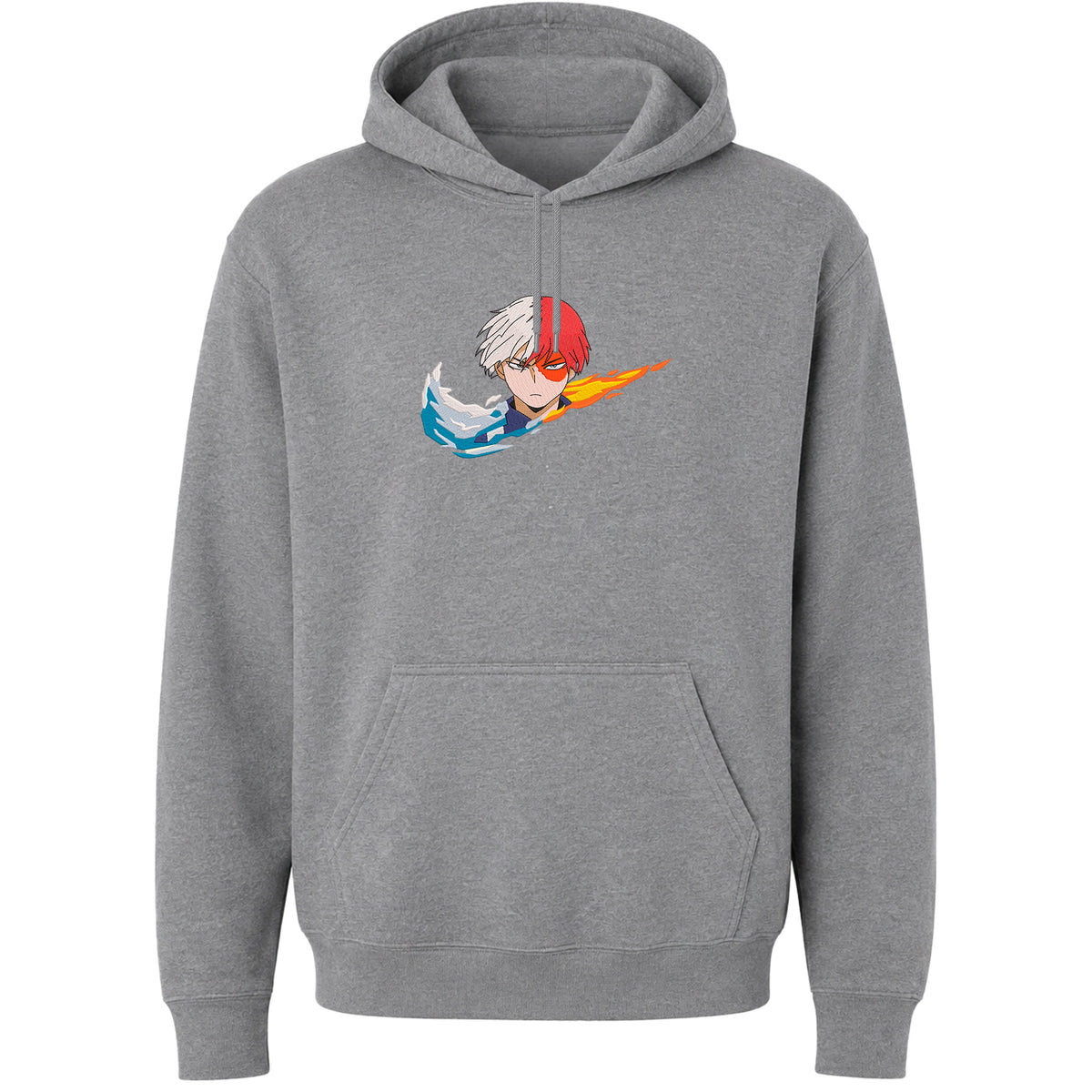 DISEÑO BORDADO TODOROKI LOGO