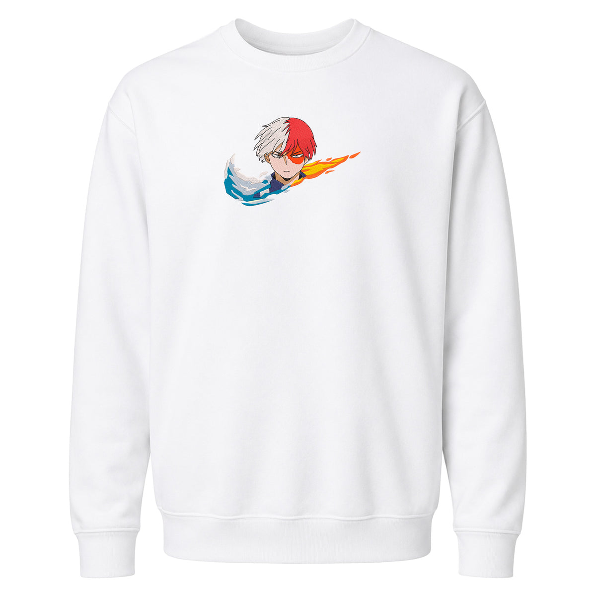 DISEÑO BORDADO TODOROKI LOGO