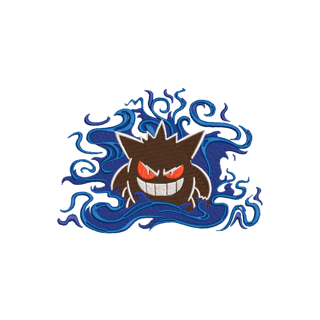 POKEMON GENGAR – Bordados Recio