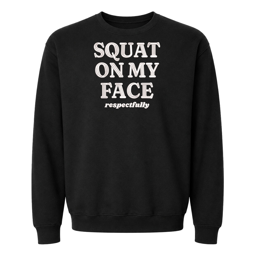 GYM SQUAT ON MY FACE