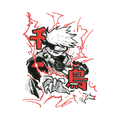 NARUTO KAKASHI RED