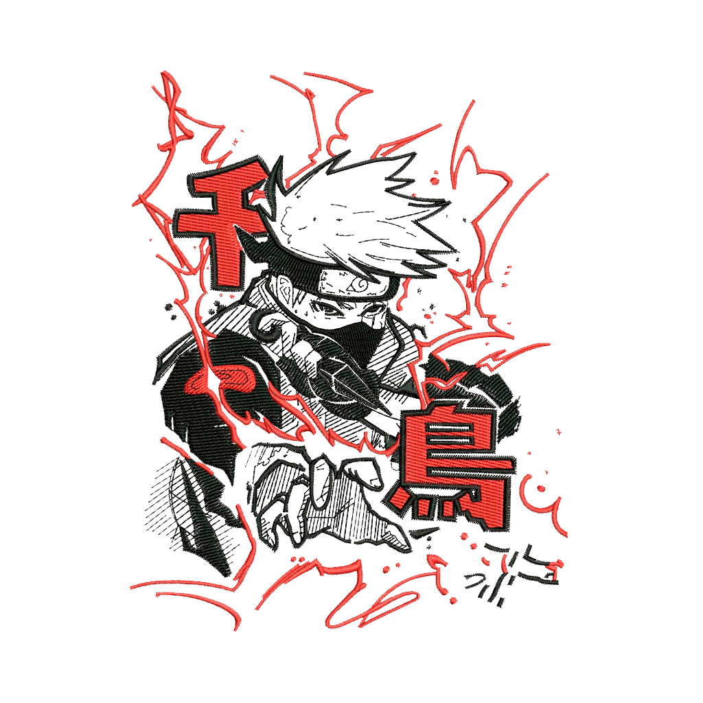 NARUTO KAKASHI RED