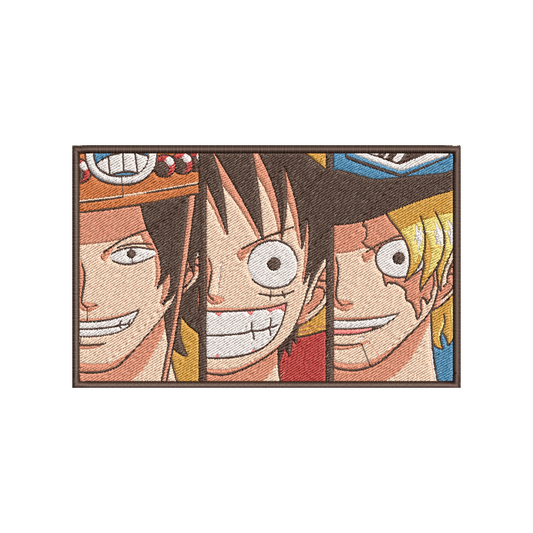 One Piece Luffy-Ace-Sabo Rectangle
