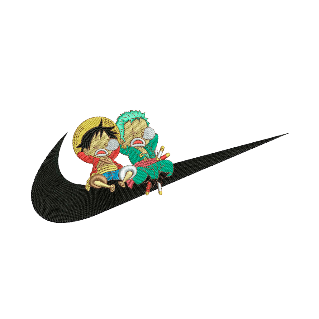 One Piece Luffy y Zoro Chiby Swoosh