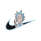 RICK AND MORTY RICK SWOOSH