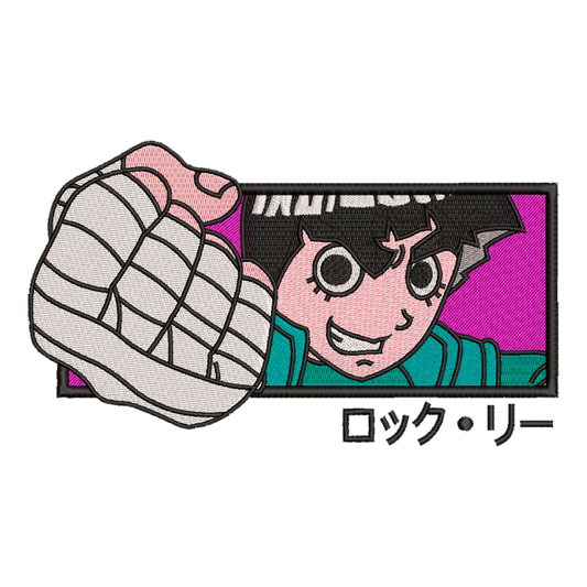 Naruto Pain Rock Lee Rectangle