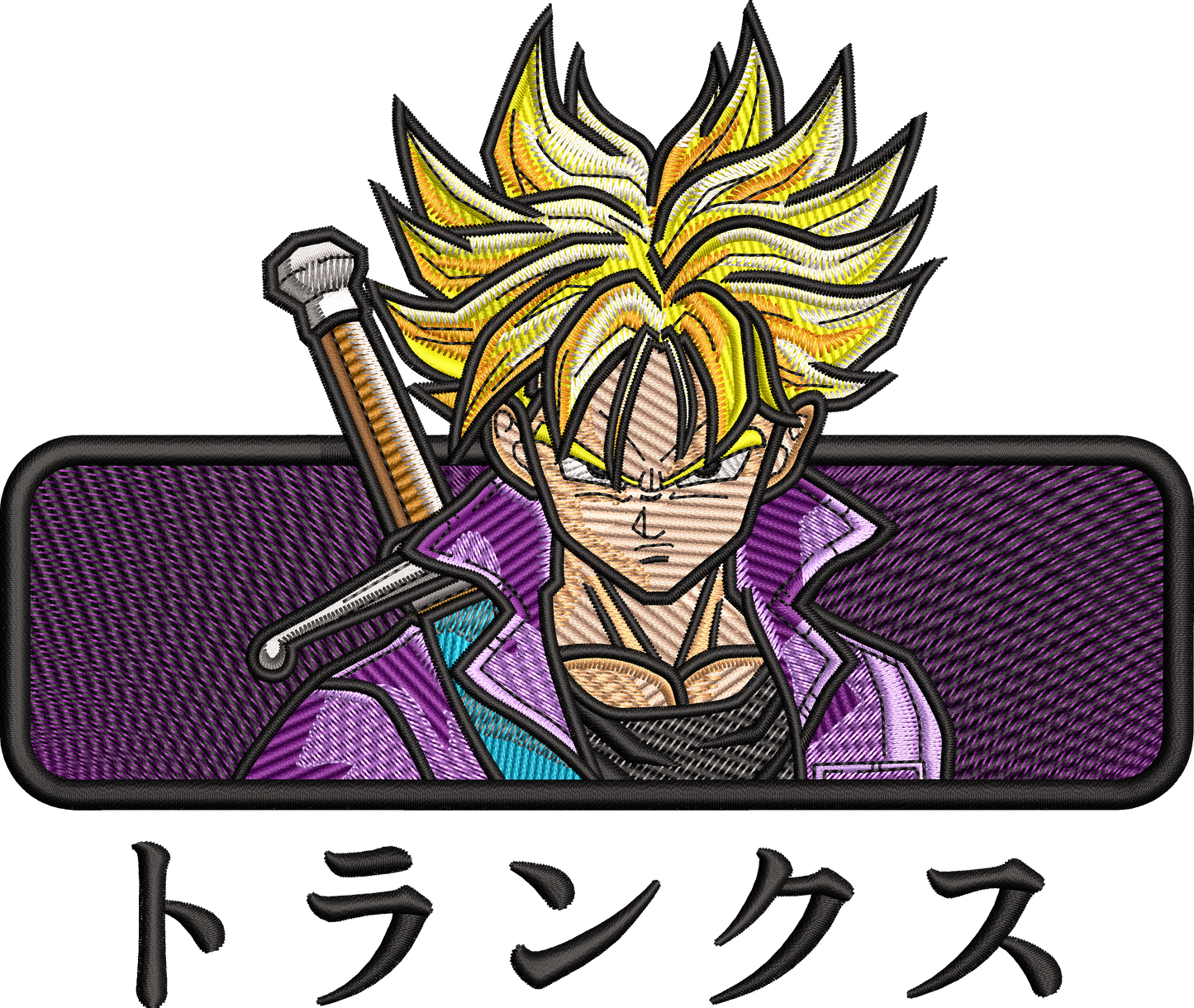 Dragon Ball Trunks Rectangle