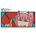 DARLING IN THE FRANXX ZERO TWO RECTANGLE V1