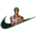One Piece Zoro Blood Swoosh