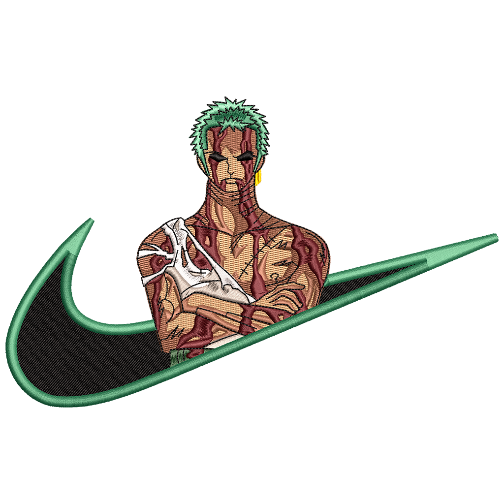 One Piece Zoro Blood Swoosh