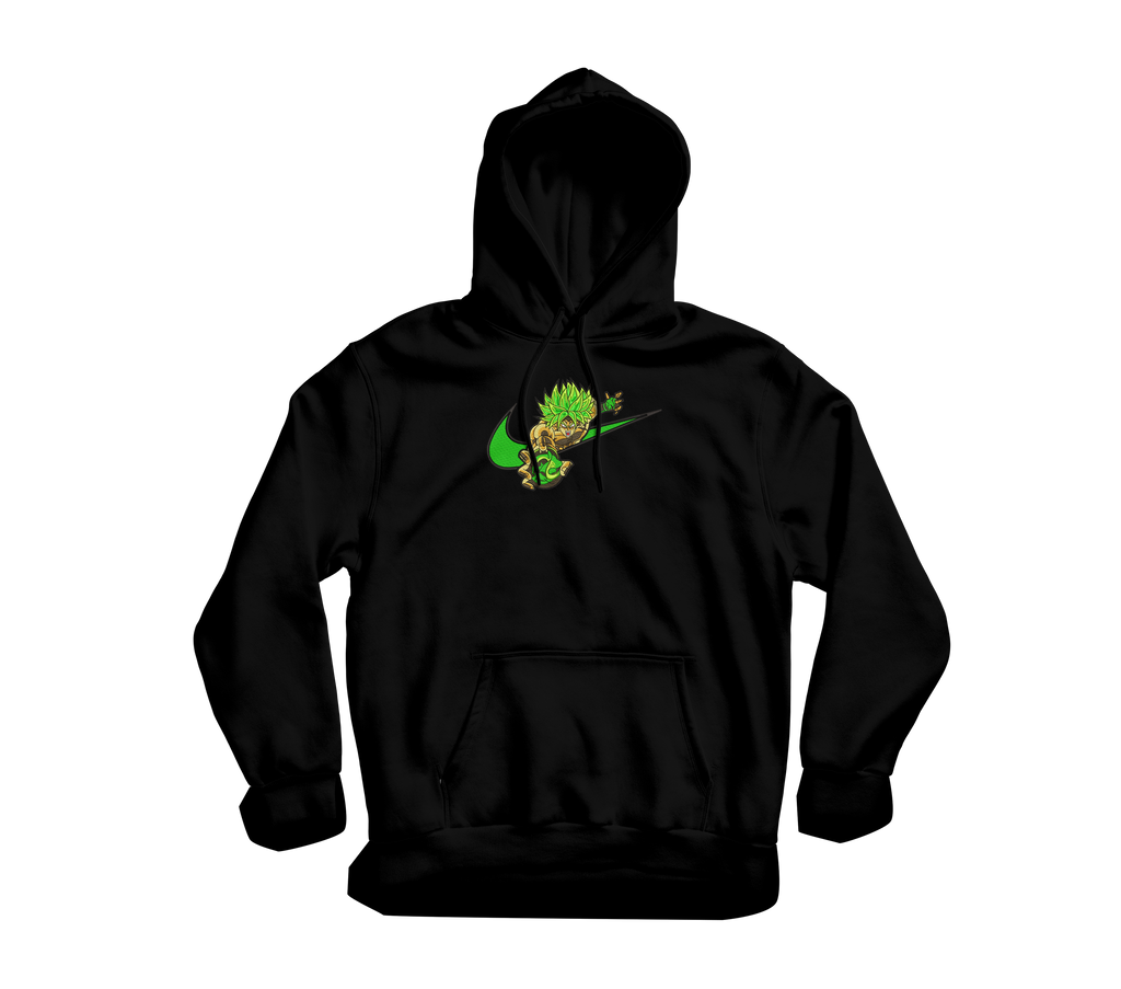 DISEÑO BORDADO BROLY SUPER SAIYAN SWOOSH