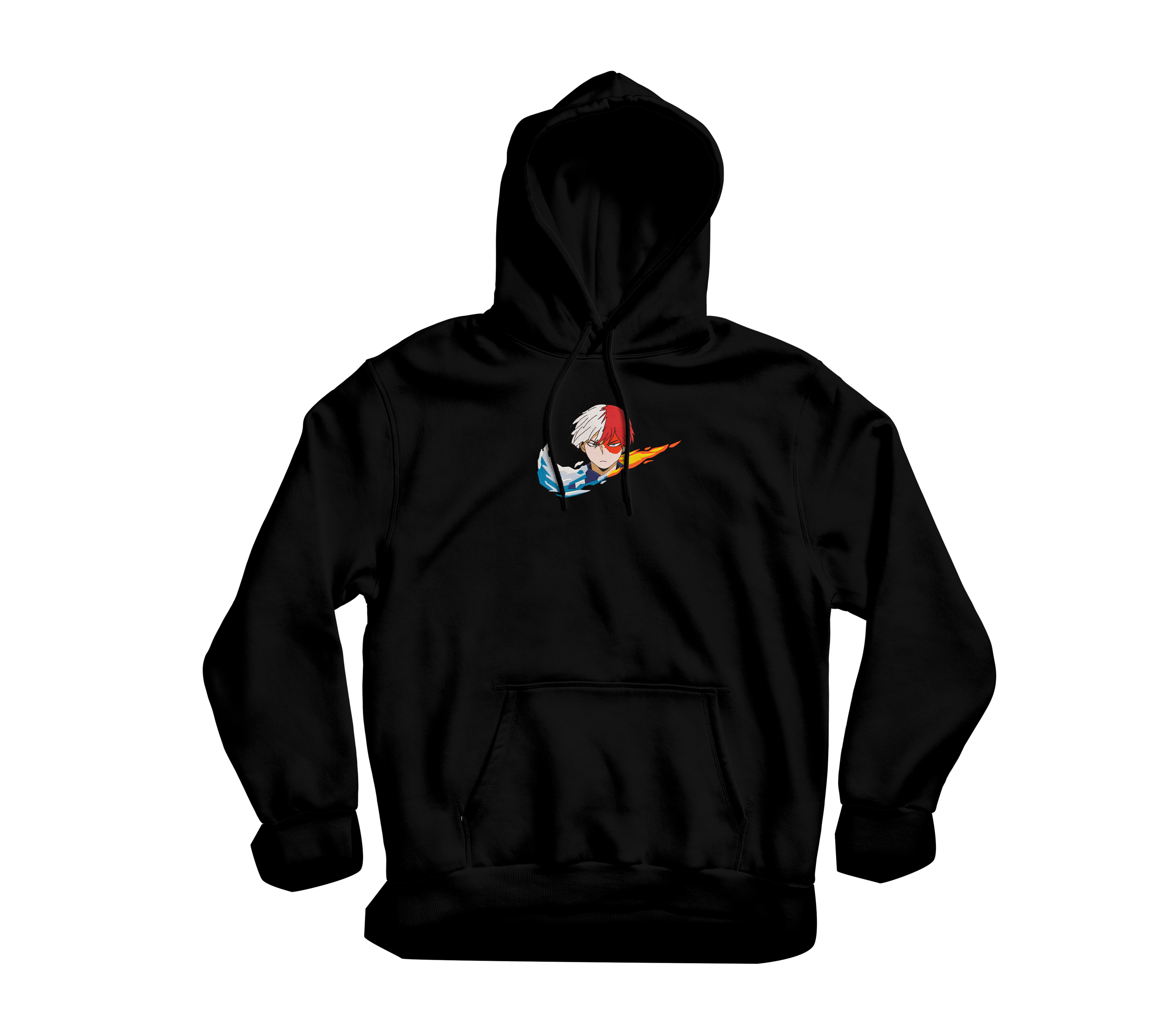 DISEÑO BORDADO TODOROKI LOGO