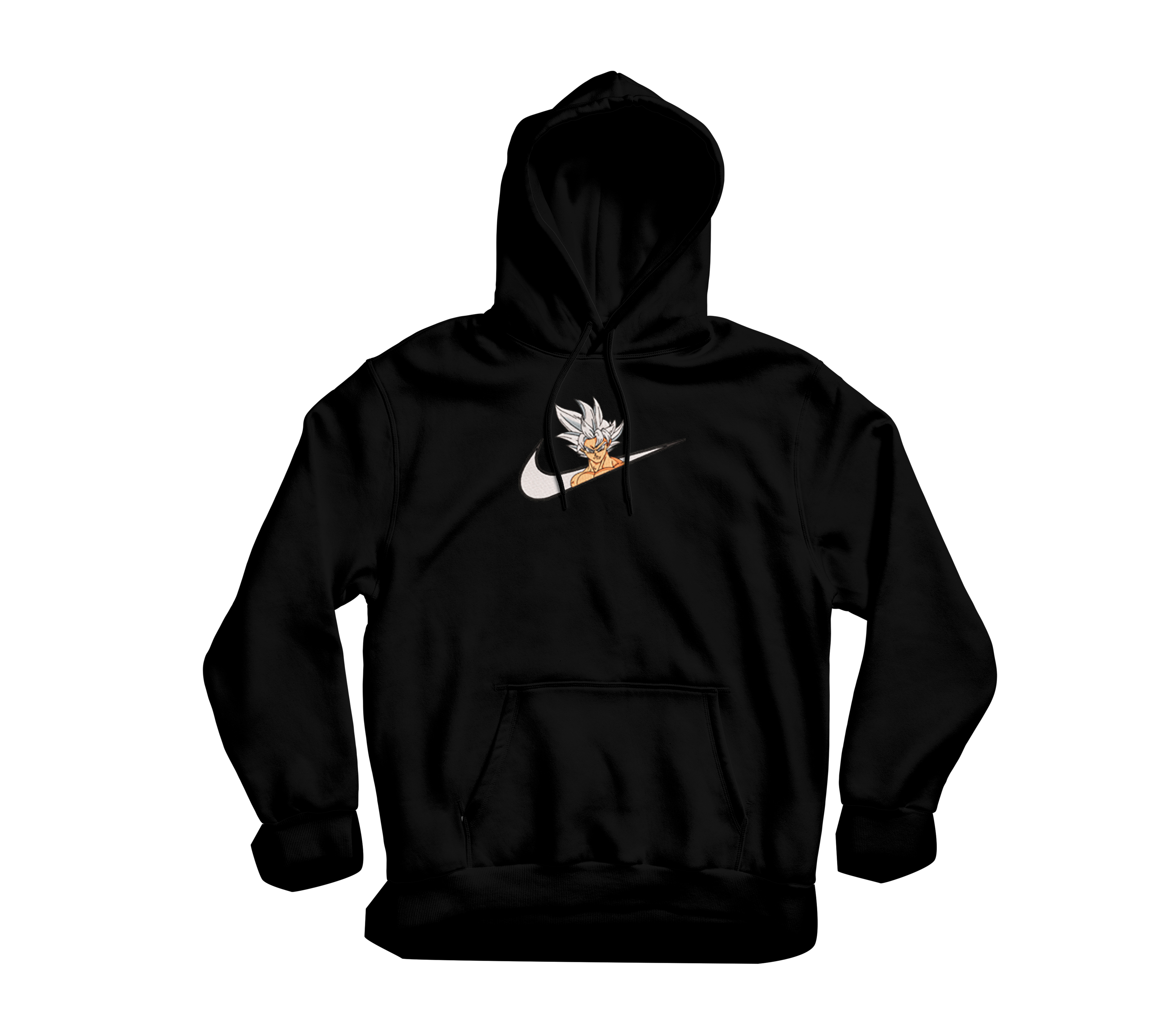 DISEÑO BORDADO GOKU ULTRA INSTINCT SWOOSH