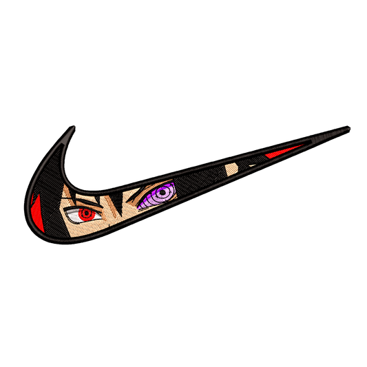 DISEÑO BORDADO SASUKE SWOOSH