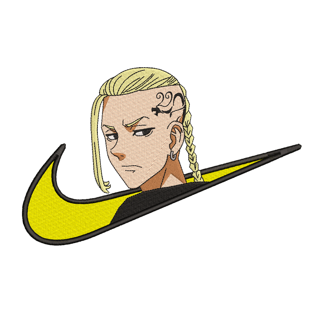 DISEÑO BORDADO DRAKEN SWOOSH