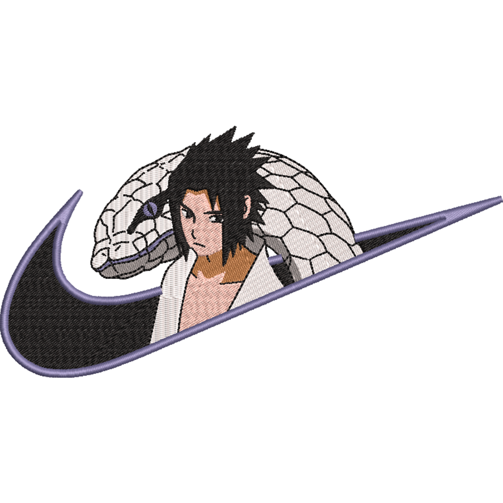 DISEÑO BORDADO SASUKE SWOOSH V2