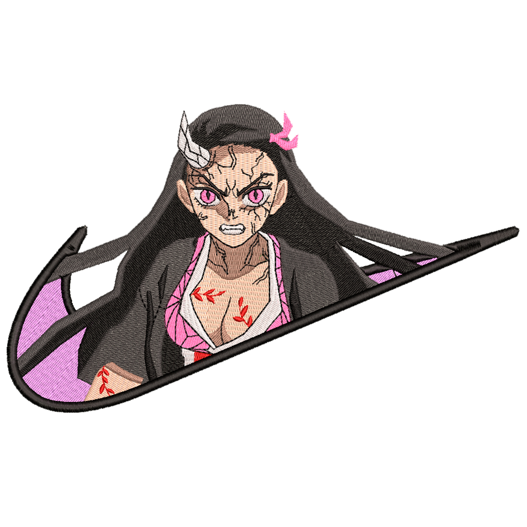 DISEÑO BORDADO NEZUKO SWOOSH V2