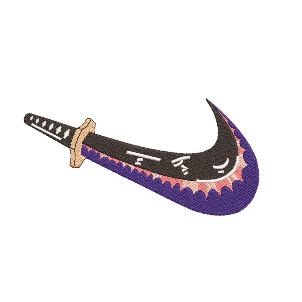 DISEÑO BORDADO ESPADA SWOOSH