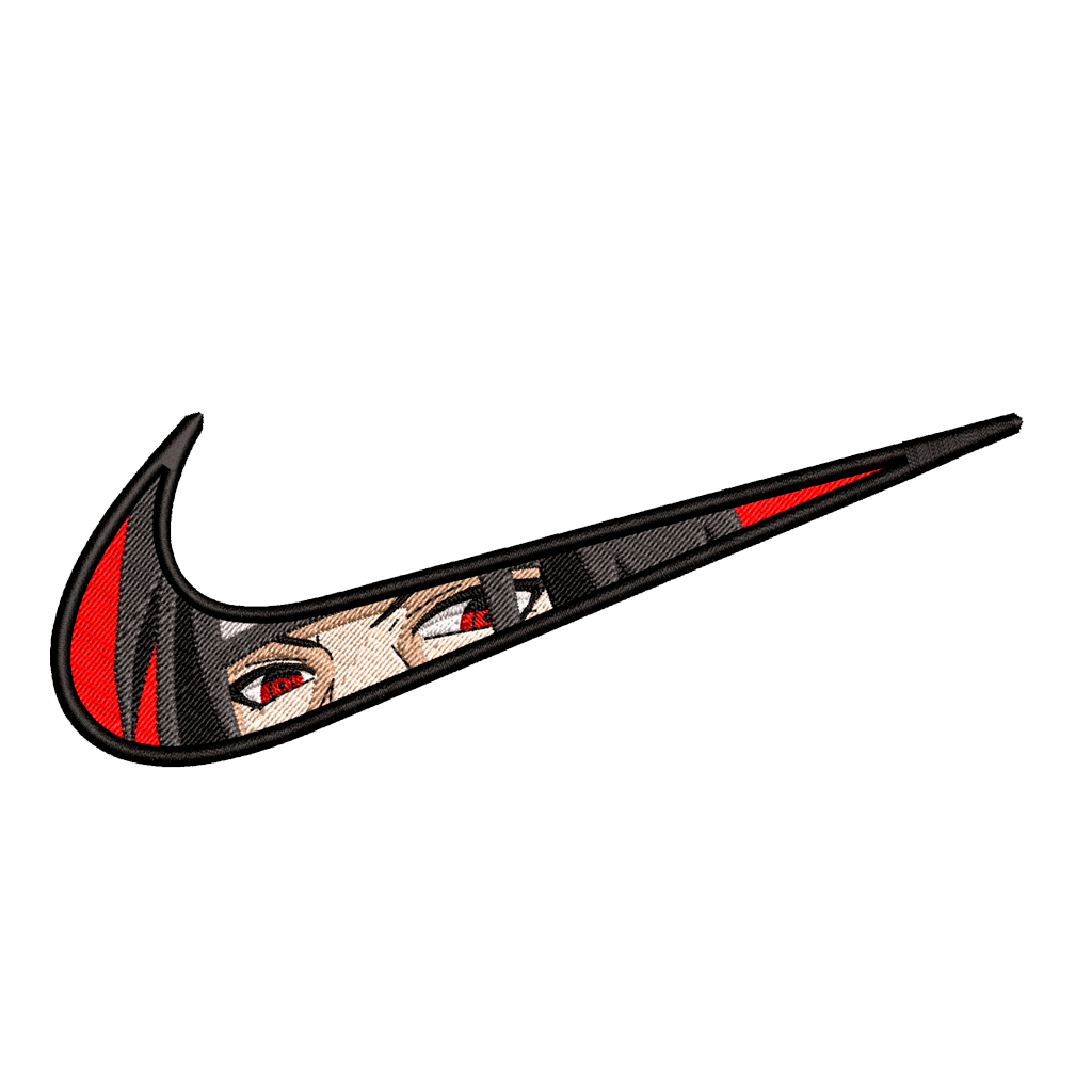 DISEÑO BORDADO ITACHI SWOOSH