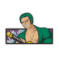 DISEÑO BORDADO ZORO RECTANGLE