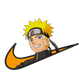 DISEÑO BORDADO NARUTO SWOOSH