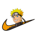 DISEÑO BORDADO NARUTO SWOOSH