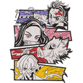 DISEÑO BORDADO DEMON SLAYER GANG