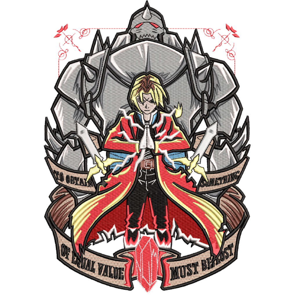 DISEÑO BORDADO FULL METAL