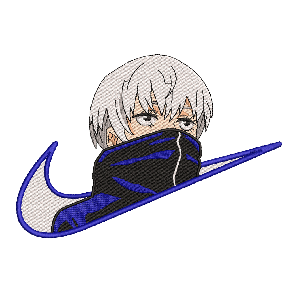 DISEÑO BORDADO INUMAKI SWOOSH