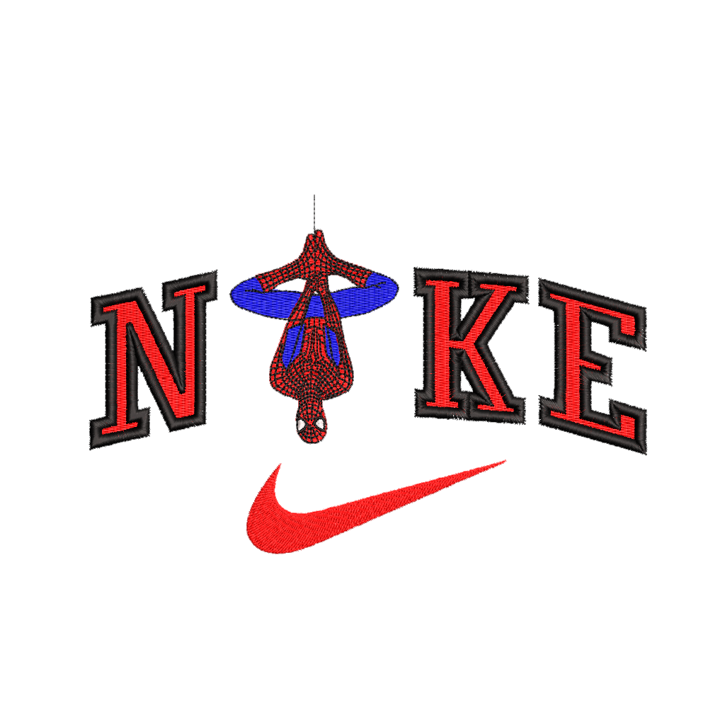DISEÑO BORDADO SPIDERMAN LOGO
