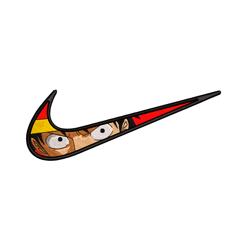 DISEÑO BORDADO LUFFY SWOOSH V2