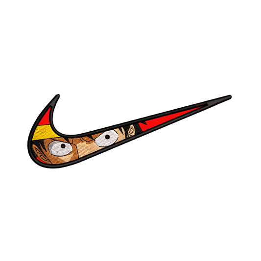 DISEÑO BORDADO LUFFY SWOOSH V2