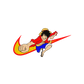 DISEÑO BORDADO LUFFY SWOOSH