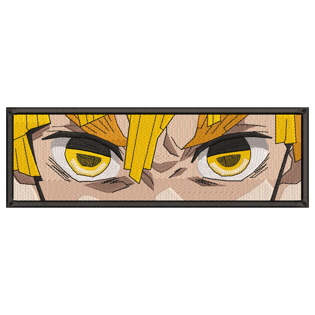 DISEÑO BORDADO ZENITSU EYES