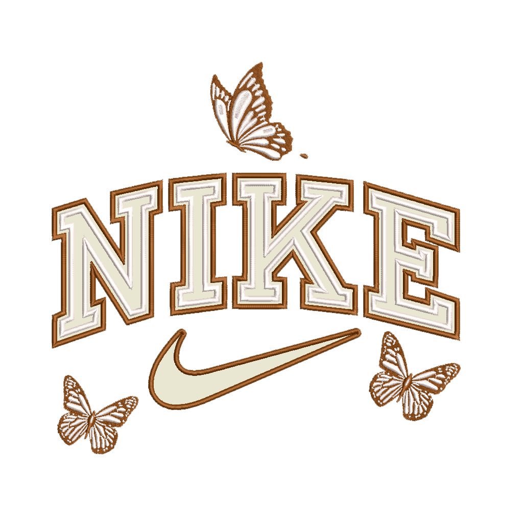 DISEÑO BORDADO NK MARIPOSAS