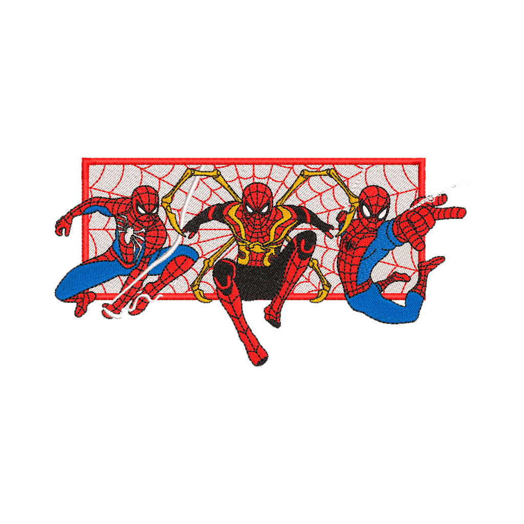 DISEÑO BORDADO SPIDERMAN