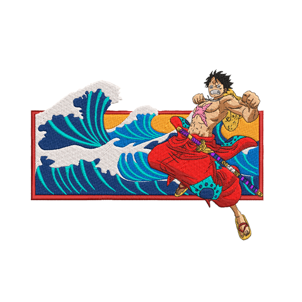 DISEÑO BORDADO LUFFY RECTANGLE V2
