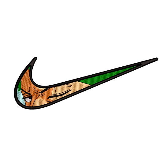 DISEÑO BORDADO ZORO SWOOSH