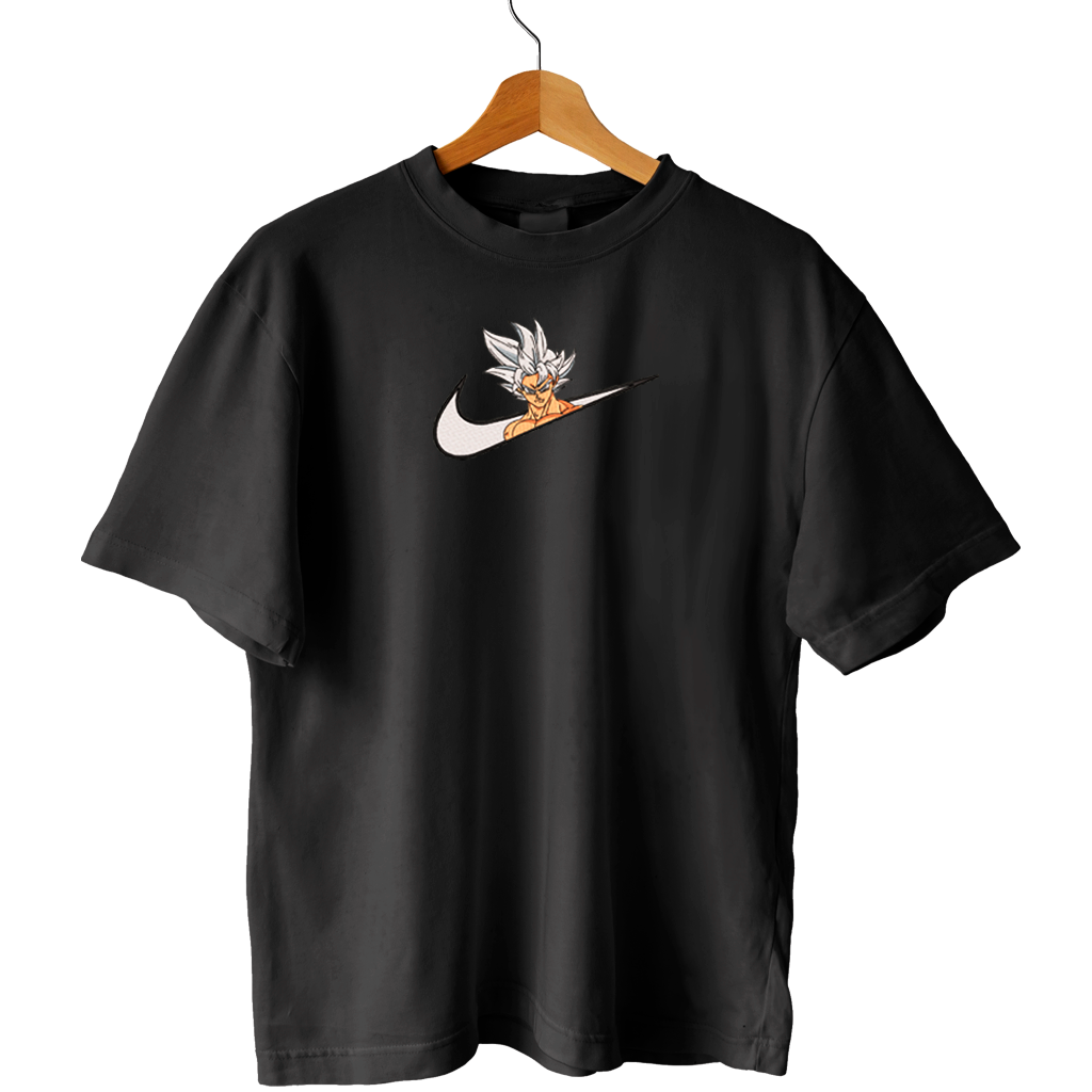 DISEÑO BORDADO GOKU ULTRA INSTINCT SWOOSH