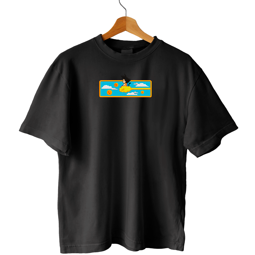 DISEÑO BORDADO GOKU CLOUD RECTANGLE
