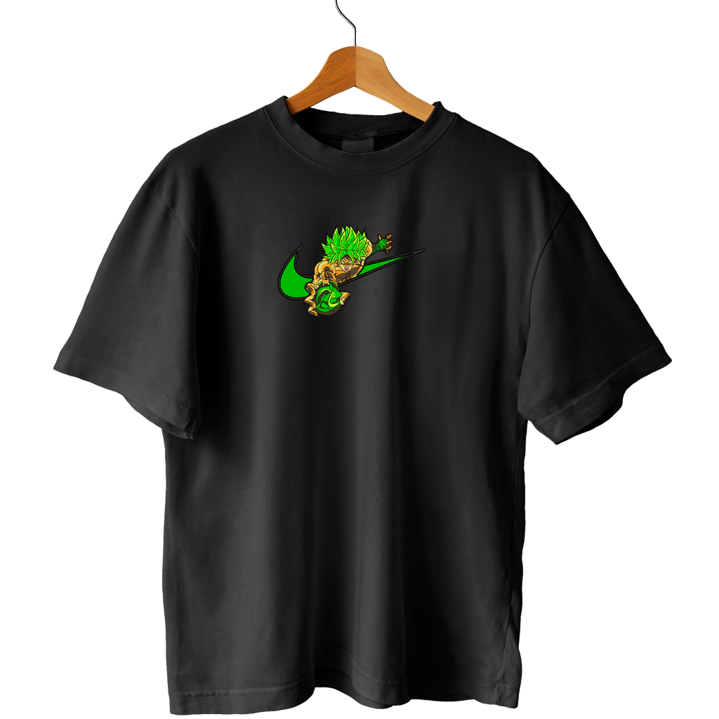DISEÑO BORDADO BROLY SUPER SAIYAN SWOOSH