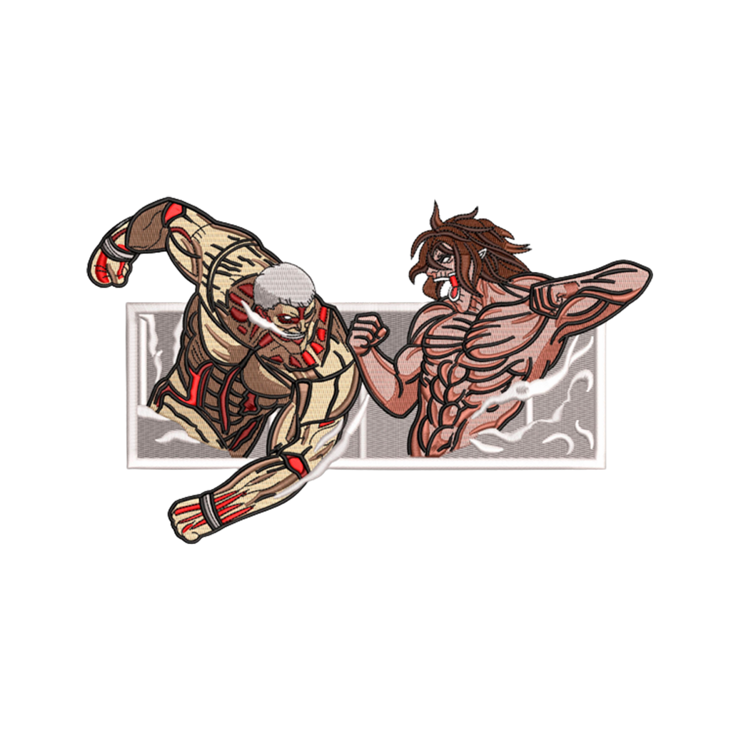 ATTACK ON TITAN RECTANGLE FIGHT